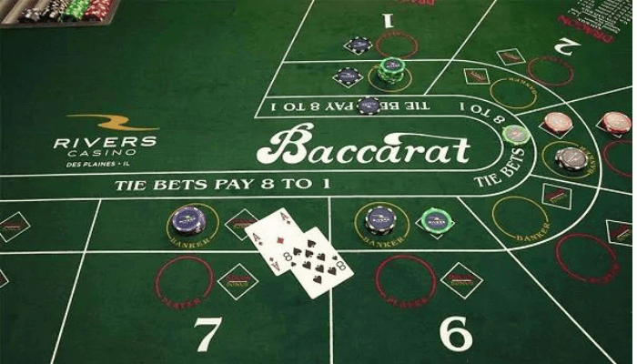 Game Baccarat - một trong những trò choi trong casino.