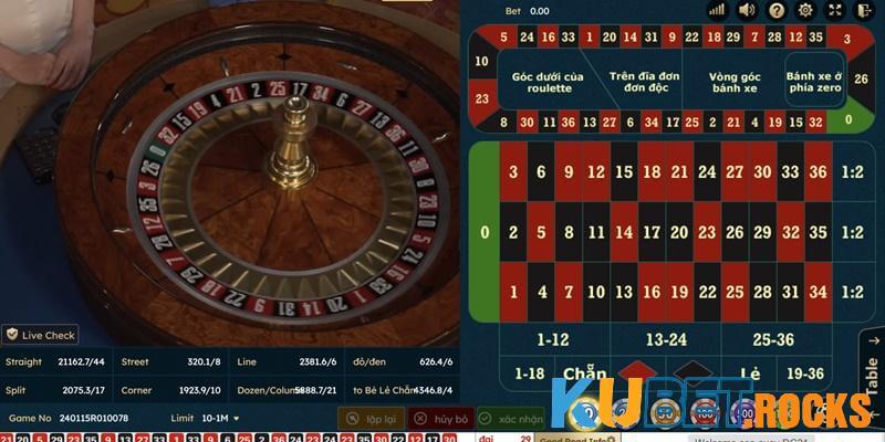 Roulette Kubet sở hữu vô số ưu điểm vượt trội